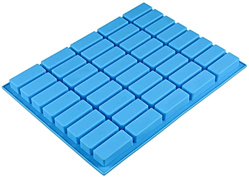 Selecto Bake 40 Cavità Stampi In Silicone Per Barrette Di Muesli Rettangolari Grandi Stampi Per Barrette Nutrizionali/Cereali Stampi Per Barrette Ener