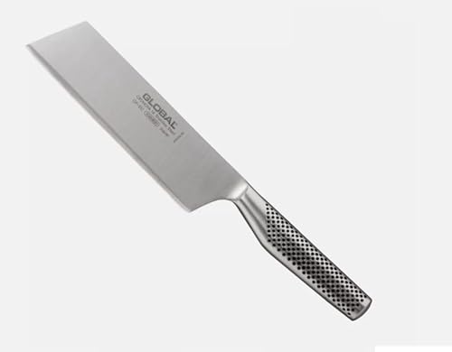 Global Coltello Gf100 Da Cucina. Vegetable Knife, Coltello Forgiato Per Verdure Centimetri 18 (Made Japan).