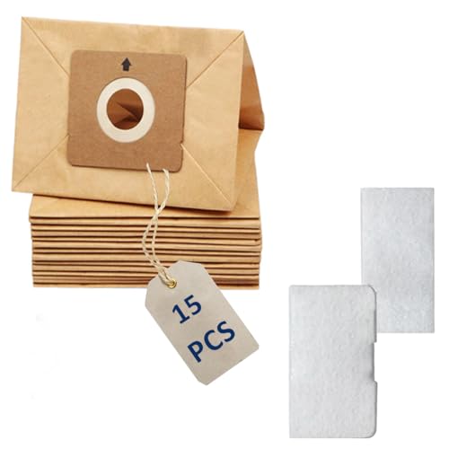 Avaenzo 15 Sacchetti Per Aspirapolvere Rowenta City Space Ro 2611Ea/ Ro 2645, Compacteo Ergo Ro5253Ea,Compacteo, Mini Space Zr003901 Pezzi Di Ricambio