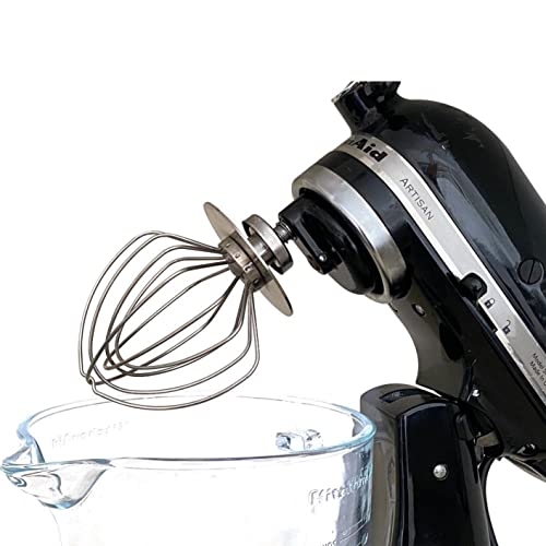 Artisan 5Ksm5Thwss - Frusta In Acciaio Inox 100% Per Robot Da Cucina Kitchenaid Da 4,3 L E 4,8 L Con Testa Motore Inclinabile
