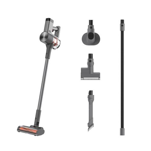 Xiaomi Vacuum Cleaner G20 Max, Scopa Elettrica Sena Fili, Aspirazione 180Aw, 4+1 Accessori Inclusi, Luce Led, Filtrazione A 12 Stadi, Display Per Moni