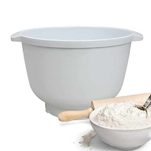 Lichtblau Ciotola In Plastica Muz5Kr1 Bianca Lavabile In Lavastoviglie I Accessorio Adatto A Macchina Da Cucina Bosch Mum5 I Ricambio Per Planetaria I
