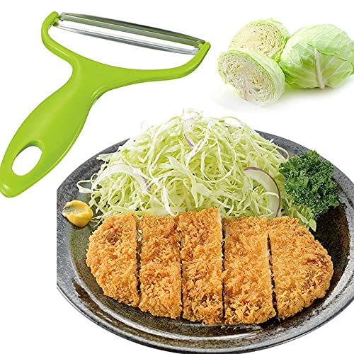 Fluoro Utensili Da Cucina A Bocca Larga Pelapatate Frutta Frutta Coltello In Acciaio Inox Cavolo Grattugie Insalata Affettatrice Patate Accessori Da C