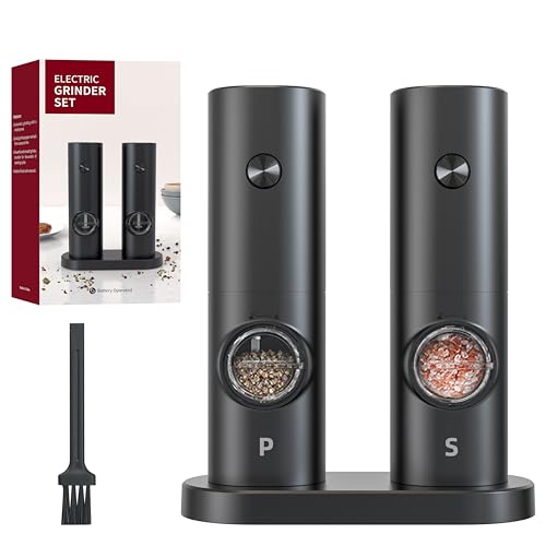 Potentforce Macina Pepe Elettrico,Macina Sale Pepe Elettrico.Macina Sale E Pepe Elettrico/Sale E Pepe Set,Per Macina Pepe E Sale,Macina Spezie,Macinap