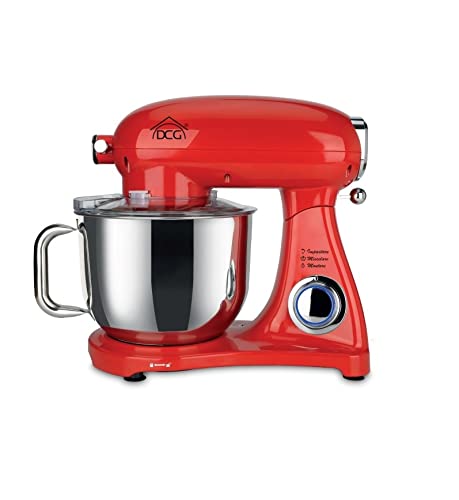 Impastatrice 7 Litri Km1510 Dcg 1800W (Red)