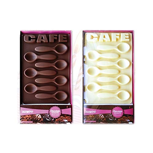Stampo Per Cucchiaini Cioccolata Cafè - Colori Assortiti