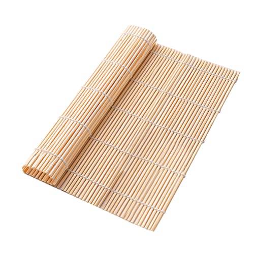 Stuoia Per Sushi, 24 X 24 Cm Tappetino Bambu Sushi Stuoietta Sushi Roll Sushi Mat Set Per Fare Il Sushi