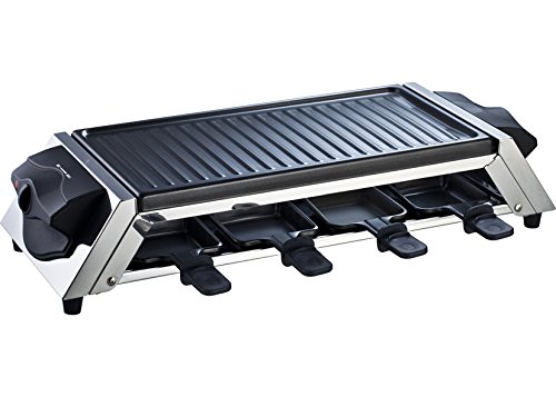 Raclette Grill Antiaderente 1200W 8P Eva