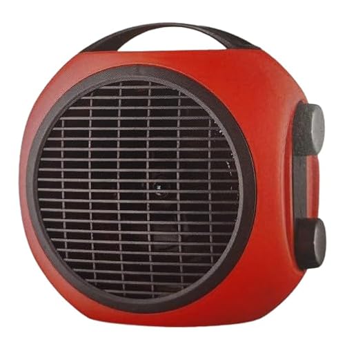 Vinco 70342 Termoventilatore Modfh-105 Selezione Caldo/Freddo Rosso