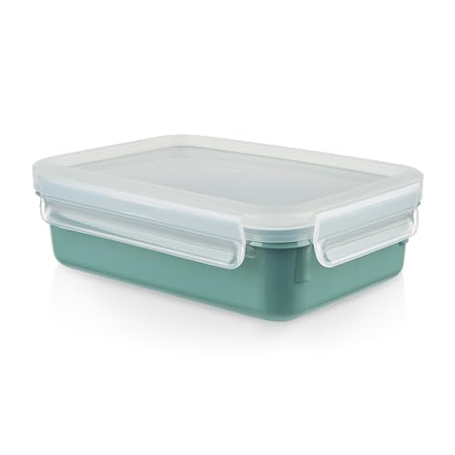 Tefal Contenitore Per Alimenti 0,8 L, Senza Bpa, Rettangolare, 100% Ermetico, Adatto Per Lavastoviglie E Microonde, Masterseal Colour Edition N1012710