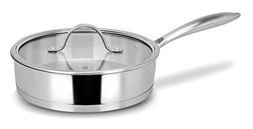 Sitram Charleston Casseruola Inox, Argento