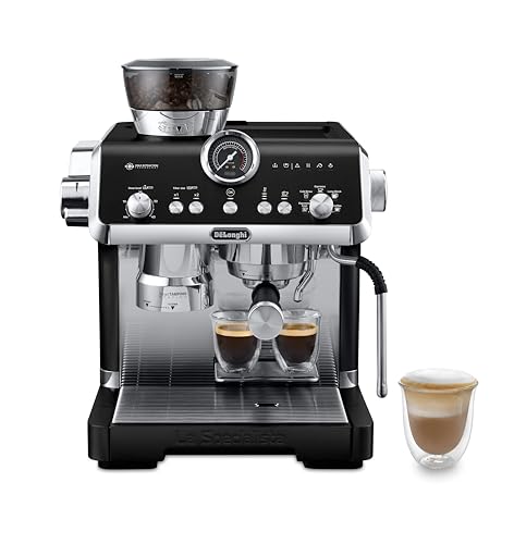 De'Longhi La Specialista Opera Ec9555.Bk - Cold Brew E Espresso Cool, Montalatte Professionale, Tecnologia Di Macinazione A Sensore, Kit Barista, 1550