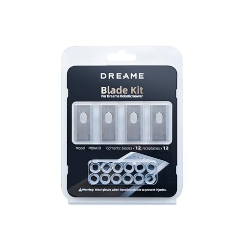 Dreame Lame Di Ricambio Per Robot Tosaerba, Robot Tosaerba A1, Kit Di Lame Di Rapido Stacco, Acciaio Sk5, 12 Pezzi/Kit
