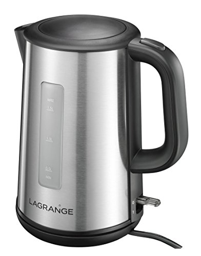 Lagrange 529 001 Naos - Bollitore Elettrico In Acciaio Inox, Dimensioni 22,8 X 15,5 X 24,1 Cm, 1,5 L