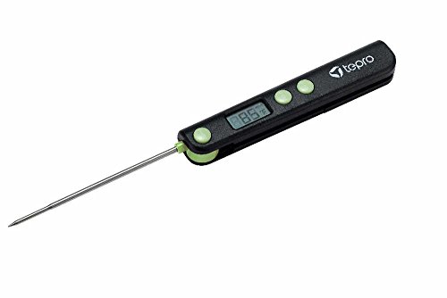 Tepro Termometro Tascabile Per Barbecue, Nero/Verde