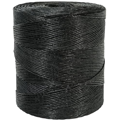 Werkapro 10599 - Bobine De Ficelle Agricole - Noire - 1500M - En Polypropyl Ne - Traitement Uv