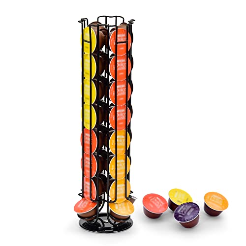 Sysyly Porta Capsule Caffe Per 32 Capsules Dolce Gusto, Porta Cialde Per Dolce Gusto, Capsule Dispenser, Portacapsule Per Macchine Da Caffè,Fondo Anti