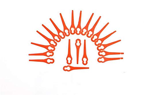 20 Lame Di Ricambio Adatte Per Bosch Art 26 Li – Tagliaerba A Batteria / Lama / Pa6