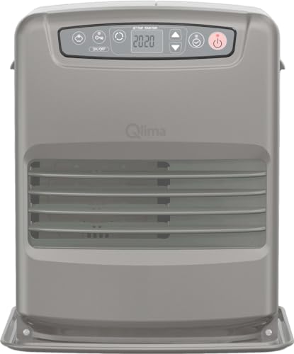 Qlima Stufa Sre0031Tc Grigia A Liquido Riscaldamento