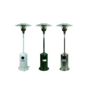 Syntesy Cdf01560 Stufa A Gas Patio Con Ruote, Bianco, 190X40X40 Cm