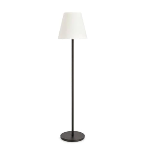 Bizzotto Piantana Solar Led Speaker Bianca Base Nera H150 0827487