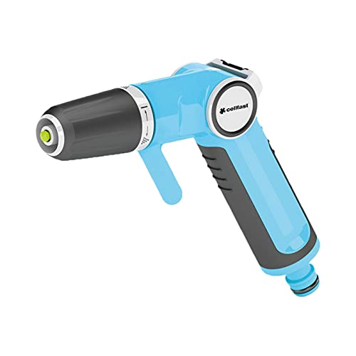 Cellfast Pistola Da Giardino Spruzzatore Pistola Per Irrigazione Irrigazione Giardino Con Flusso D'Acqua Controllabile Per Prato Fiori Piante Safetouc