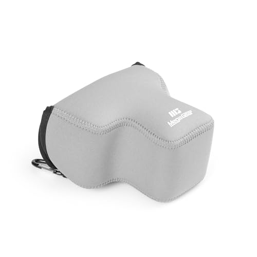 Megagear Custodia In Neoprene Per Fujifilm X-S20 (18-55Mm) - Borsa Digitale Elegante E Protettiva Per Fotografia (Grigio)