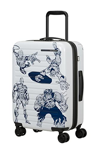 Samsonite Stackd Disney - Spinner S, Bagaglio A Mano Espandibile, 55 Cm, 35/42 L, Multicolore (Marvel Comics), Multicolore (Marvel Comics), 55 X 40 20