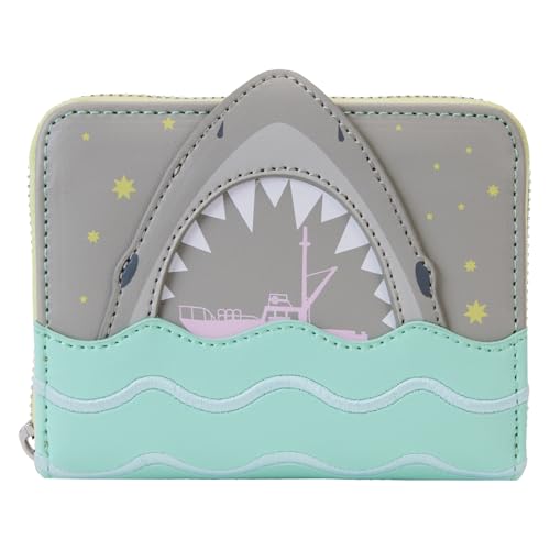 Jaws Glow - Portafoglio Con Cerniera, Multicolore, Taglia Unica, Zip Arround