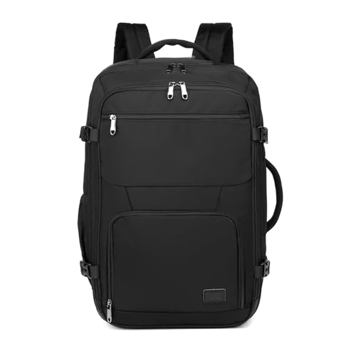 Kono Borsa Da Cabina 55 X 35 X 20 Cm Bagaglio A Mano Zaino Da Viaggio Borsa A Tracolla Da Viaggio 38 L, Nero , 55X35X20Cm, Bagaglio A Mano Zaino Cabin