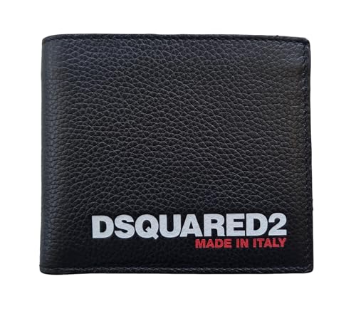 Dsquared2 Portafoglio Uomo In Pelle Wam0044251038888 2124 Nero