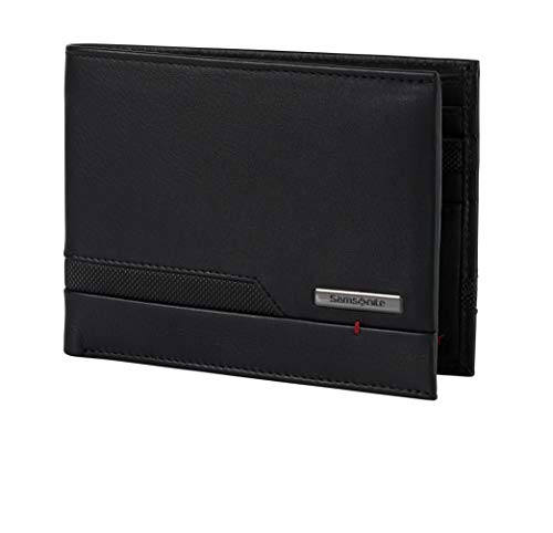 Samsonite Pro-Dlx 5 Slg Accessori Da Viaggio- Portafogli, Portafoglio Orizzontale: 13 X 1 X 9.7 Cm, Nero (Black)