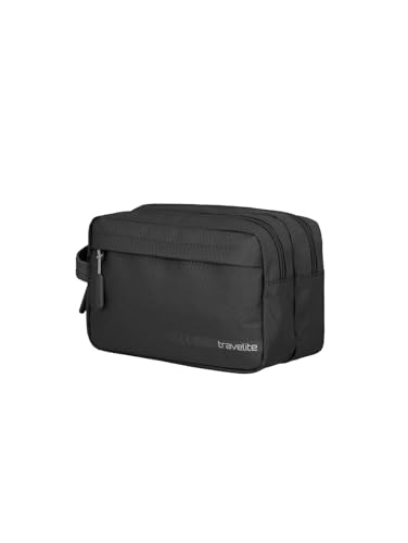 Travelite Borsa Per Cosmetici Per Bagaglio A Mano, Serie Di Valigie Kick Off, 26 Cm, 5 L, Nero