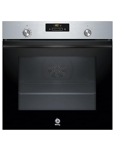 Balay - Forno Multifunzione, 60 Cm, Pirolisi E Aqualisis, Controllo Comfort, 10 Ricette, Vetro Nero, 3Hb4841X3
