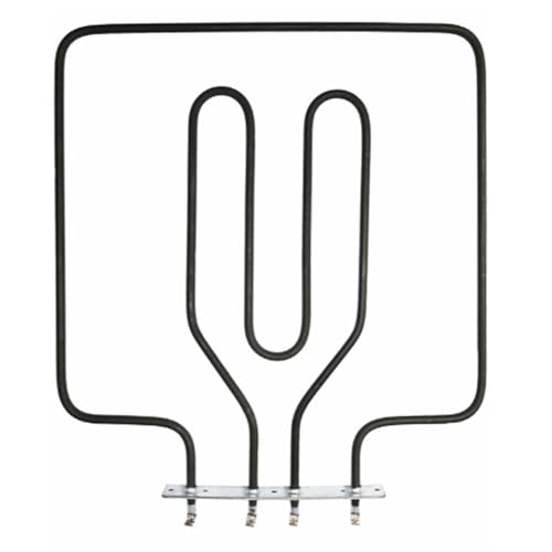 Jcspares® - Resistenza Doppia Superiore Grill Cirlo 2000 Watt 340 X 315 Mm Per Forno Fornetto Compatibile Con Ilve