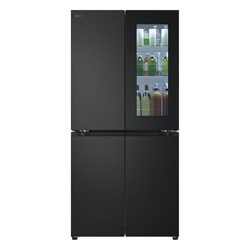 Lg Gmv860Epde Frigorifero Slim Multidoor Instaview, Classe E, 530L, Wi-Fi, Linear Cooling, Total No Frost, Controllo Da Remoto, Smart Diagnosis, Largh