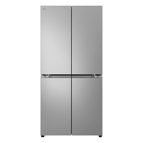 Lg Gmb860Pyde Frigorifero Multidoor Slim, Frigorifero 4 Porte Classe E, 530L, Wi-Fi, Linear Cooling, Smart Diagnosis, Compressore Smart Inverter, Tota