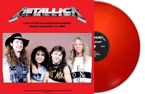 Live At The Hammersmith Odeon, London 1986 (Red Cloudy Vinyl)