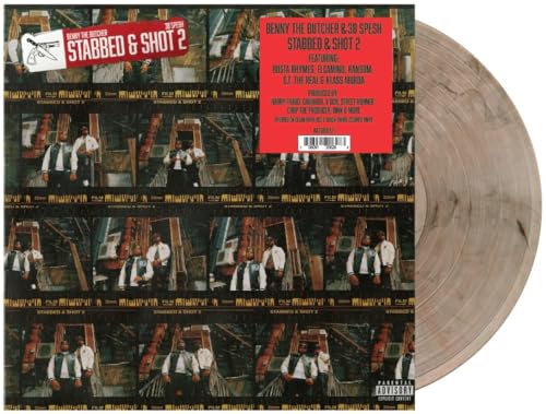 Stabbed & Shot 2 (Clear And Red Vinyl) [Vinyl]