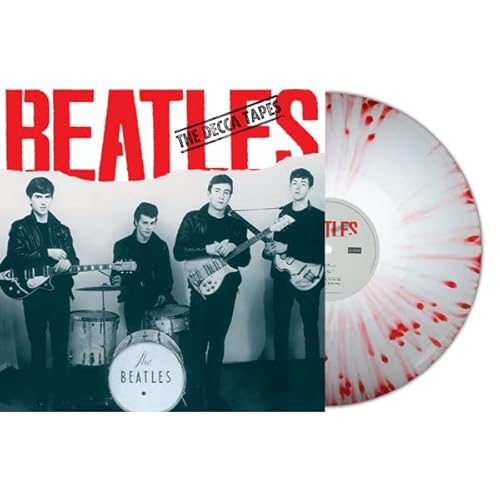 Lp-Beatles-The Decca Tapes -Clear/Red Splatter-