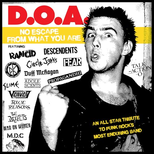 D.O.A. - No Escape From What You Are (Red Vinyl)