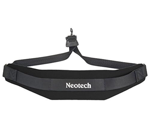 Neotech Collare Per Sassofono Soft Sax Nero, Lunghezza 43,2-53,3Cm