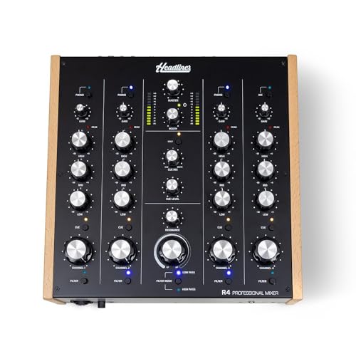 Headliner R4 - Mixer Rotary Dj A 4 Canali