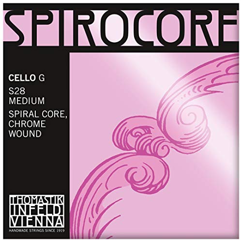 Violoncello G Spirocore Con Anima Ritorta, Cromato