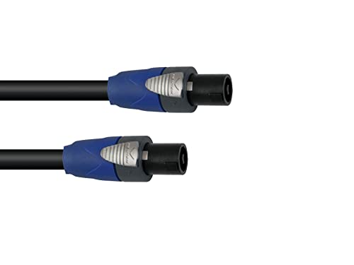 Psso Cavo Per Casse, Altoparlanti Speakon 2X4 20M Bk