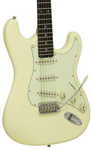 Aria Stg 62 Vintage White - Chitarra Elettrica