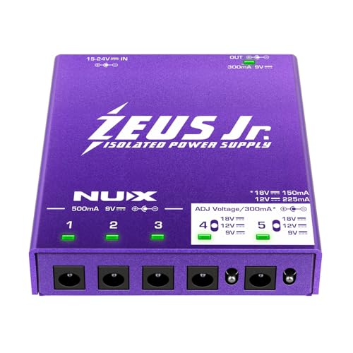 Zeus Jr. Guitar Pedal Power Supply