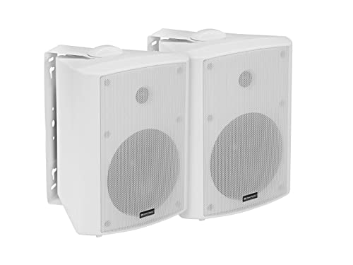 Omnitronic Alp-6A - Set Di Altoparlanti Attivi A 2 Vie, Con Woofer Da 6,5" E 2 X 45 W Di Potenza