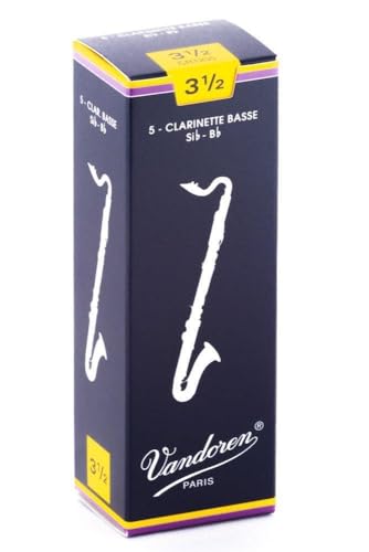Vandoren Cr1235 Ancia Per Clarinetto Basso, Forza 3.5