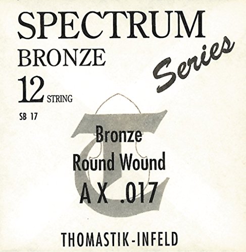 Thomasitk Corda Re .030Fw Bronzo, Flatwound Avvolgimento Seta Sb30 Per Chitarra Acustica Spectrum Set Sb110, Sb210